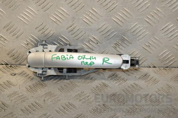 Ручка двери наружная передняя правая Skoda Fabia 2007-2014 444668 euromotors.com.ua
