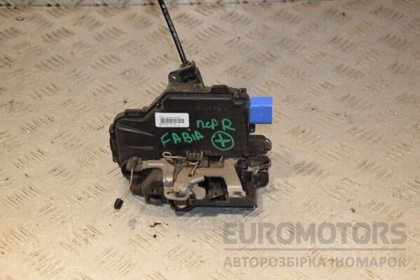 Замок двери передний правый электрический 8 пинов Skoda Fabia 2007-2014 3B1837016CE 444681 euromotors.com.ua