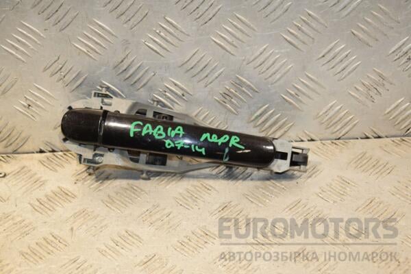 Ручка двери наружная передняя правая Skoda Fabia 2007-2014 444684 euromotors.com.ua