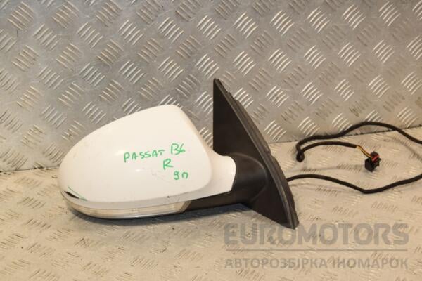Зеркало правое электрическое 9 пинов VW Passat (B6) 2005-2010 3C0857934 444704 - 2