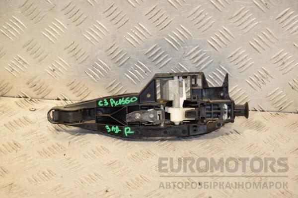 Ручка двері зовнішня задня права Citroen C3 Picasso 2009-2016 444723 - 2