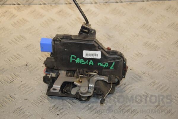 Замок двери передний левый электрический 8 пинов Skoda Fabia 2007-2014 3B1837015AR 444747 euromotors.com.ua