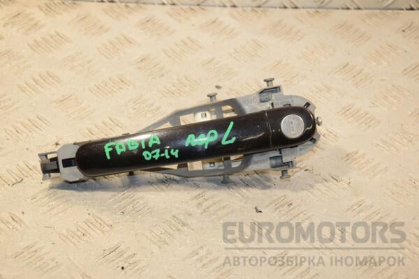 Ручка двери наружная передняя левая Skoda Fabia 2007-2014 444750 euromotors.com.ua