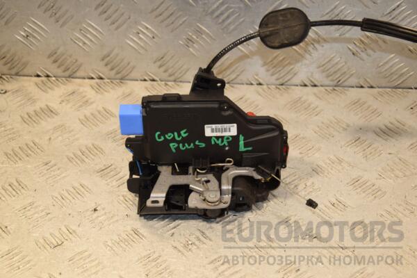 Замок двери передний левый электрический 9 пинов VW Golf Plus 2005-2014 3D1837015AB 445148 euromotors.com.ua