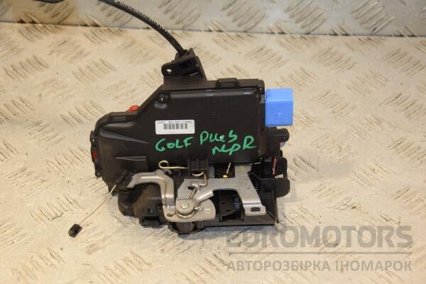 Замок двери передний правый электрический 9 пинов VW Golf Plus 2005-2014 3D1837016AC 445314 euromotors.com.ua