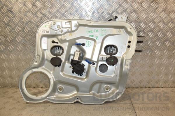Стеклоподъемник передний правый электрический 2 пина Hyundai Santa FE 2006-2012 824802B030 445649 euromotors.com.ua