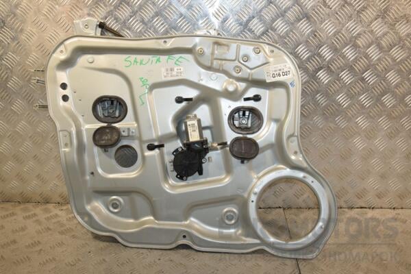 Стеклоподъемник передний левый электрический 2 пина Hyundai Santa FE 2006-2012 824702B030 445679 euromotors.com.ua