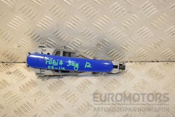 Ручка двери наружная задняя правая Skoda Fabia 2007-2014 445685 euromotors.com.ua