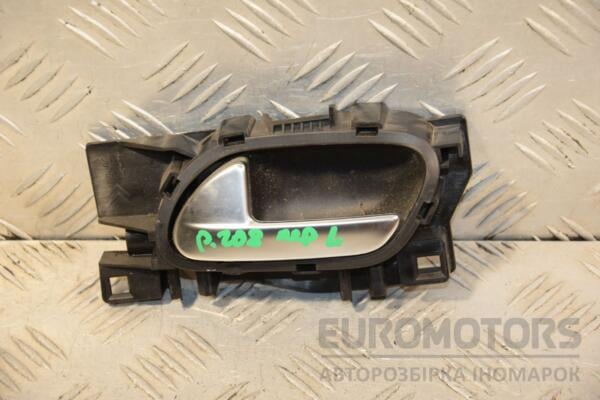 Ручка двері внутрішня передня ліва Peugeot 208 2012 96605254VV 445794 euromotors.com.ua