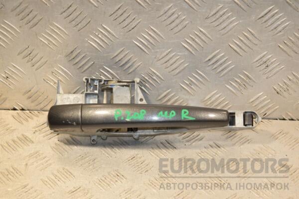 Ручка двері зовнішня передня права Peugeot 208 2012 445834 euromotors.com.ua