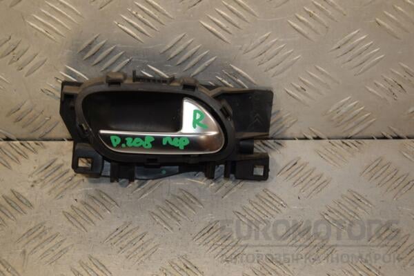 Ручка двері внутрішня передня права Peugeot 208 2012 96605253VV 445836 euromotors.com.ua
