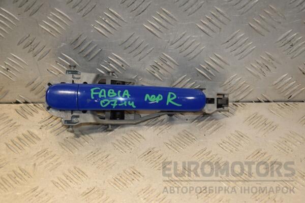 Ручка двери наружная передняя правая Skoda Fabia 2007-2014 445843 euromotors.com.ua