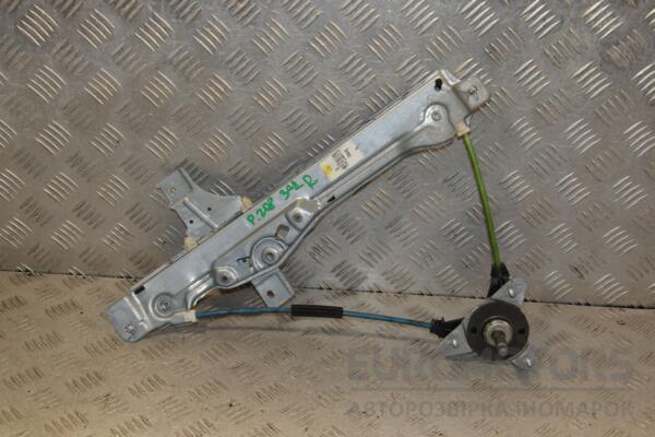 Склопідйомник задній правий механічний Peugeot 208 2012 9673153880 445859 euromotors.com.ua