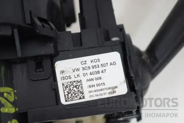 переключатель на рулевой колонке VW Passat 2.0 TDI (B7) 2010-2014 3C9953507AG it-17318 Дизель - 5