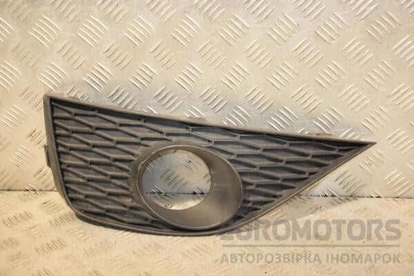 Решітка переднього бампера під птф ліва -12 Seat Ibiza 2008-2017 6J0853665A 446384 euromotors.com.ua