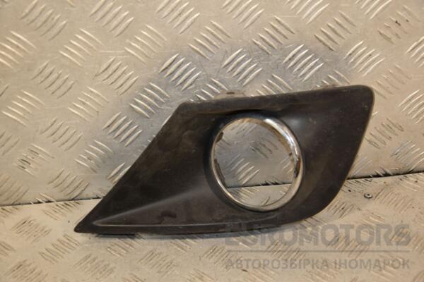 Накладка бампера под птф левая 07- Peugeot 207 2006-2013 9688091977 446418 euromotors.com.ua