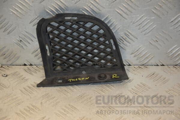 Решетка переднего бампера правая Hyundai Tucson 2004-2009 865662E000 446430 euromotors.com.ua