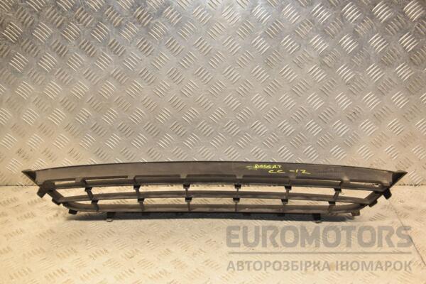 Решетка переднего бампера центральная -12 (дефект) VW Passat CC 2008-2016 3C8853677 446479 - 3