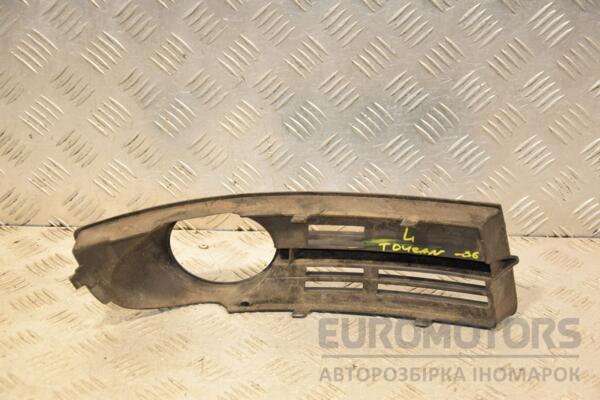 Решетка бампера под птф левая -06 VW Touran 2003-2010 1T0853665A 446532 - 2
