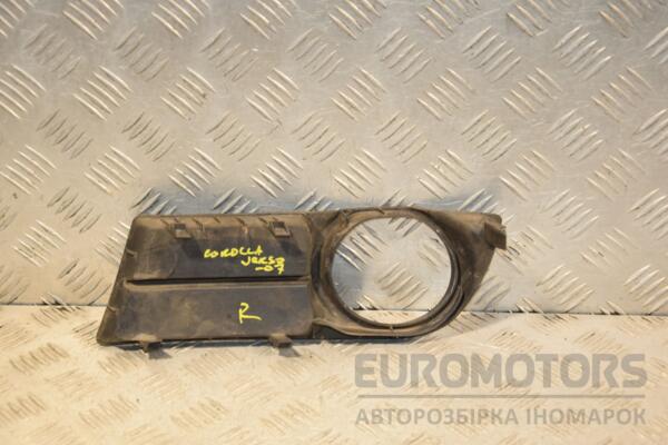 Накладка бампера під птф права -07 Toyota Corolla Verso 2004-2009 521270F020 446545 - 2