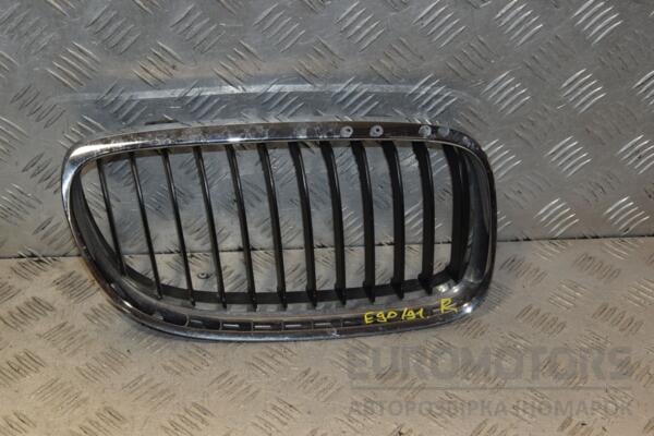 Решетка радиатора правая 08- BMW 3 (E90/E91) 2005-2013 51137201968 446549 euromotors.com.ua