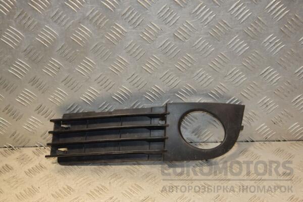 Решетка переднего бампера под птф левая 01- Audi A6 (C5) 1997-2004 4B0807681T 446599 euromotors.com.ua