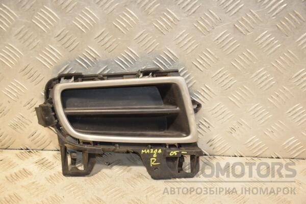 Решітка переднього бампера права 05- Mazda 6 2002-2007 GR1L50C11 446611 euromotors.com.ua