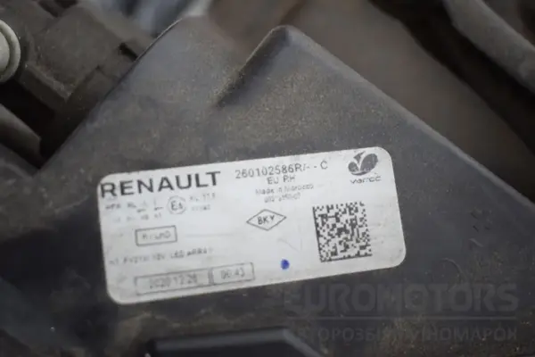 Правая фара Dacia Sandero 1.0 (III) 2020 260102586R it-17370 Бензин - 7