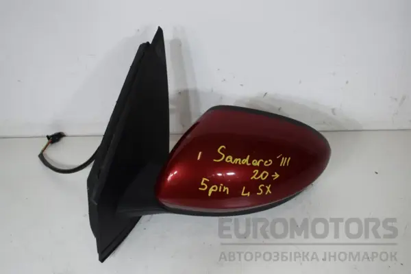 Ліве дзеркало 5 контактів Dacia Sandero 1.0 (III) 2020 it-17381 Бензин - 2
