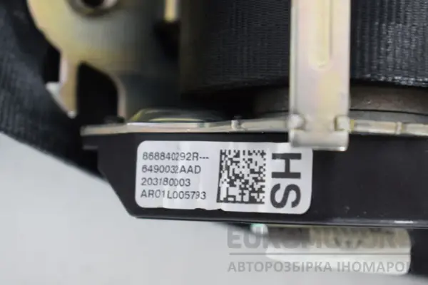 Передній правий ремінь безпеки Dacia Sandero 1.0 (III) 2020 868840292R it-17389 Бензин - 5