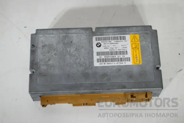 Блок керування подушкою безпеки BMW 5 3.0 TDI (E60/E61) 2003-2010 65776960383 it-17404 Дизель euromotors.com.ua