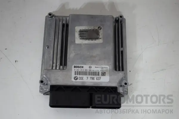 Блок керування двигуном BMW 5 3.0 TDI (E60/E61) 2003-2010 7796637 it-17405 Дизель euromotors.com.ua