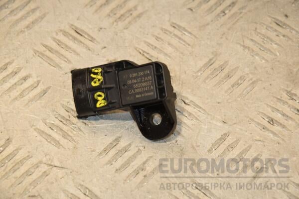 Датчик давления наддува (Мапсенсор) Fiat Doblo 1.4 8V 2000-2009 0261230174 446881 euromotors.com.ua