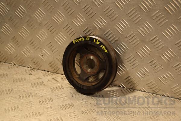 Шкив коленвала демпферный 6 ручейков Ford Focus 1.6tdci (II) 2004-2011 9654961080 447144 euromotors.com.ua