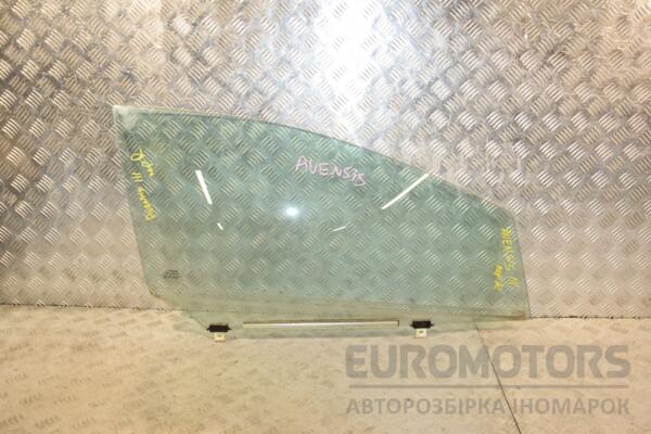Стекло двери переднее правое Toyota Avensis (III) 2009 6810105050 447335 euromotors.com.ua