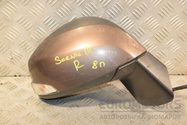 Дзеркало праве електричне 8 пінів Renault Scenic (III) 2009-2015 447494 - 2
