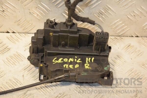 Замок дверей передній правий електричний 4 піна Renault Scenic (III) 2009-2015 805020006R 447496 euromotors.com.ua