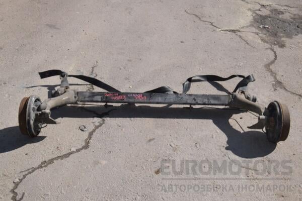 Балка задня в зборі під барабани без ABS 4-х торсіонна Renault Kangoo 1998-2008 447740 euromotors.com.ua