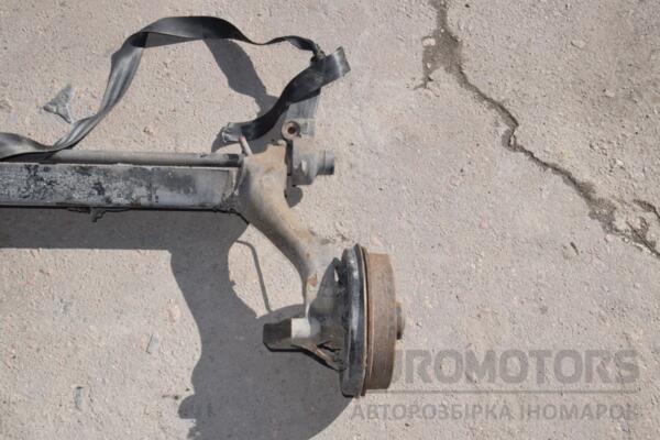 Балка задняя в сборе под барабаны без ABS 4-х торсионная Renault Kangoo 1998-2008 447740 - 2