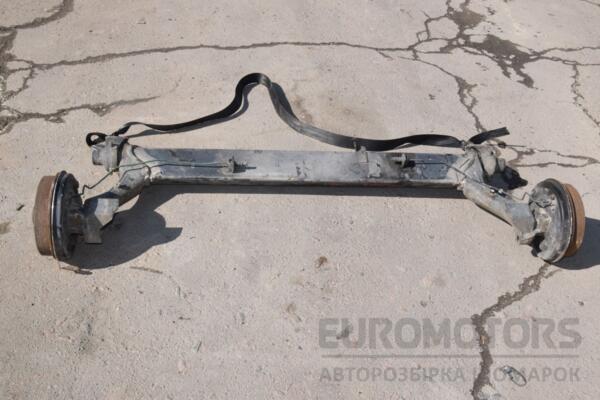 Балка задняя в сборе под барабаны без ABS 4-х торсионная Renault Kangoo 1998-2008 447740 - 4