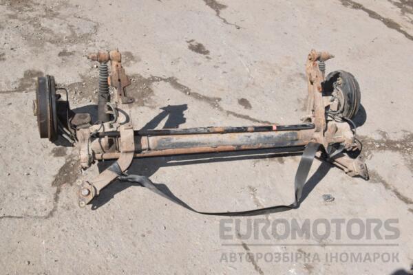 Балка задняя в сборе под барабаны с ABS Citroen Berlingo 1996-2008 447748 - 4
