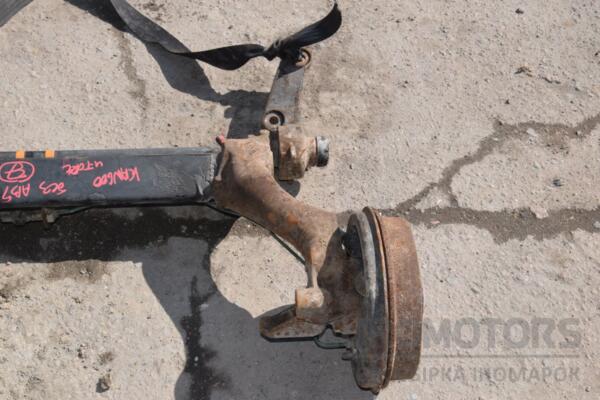 Балка задня в зборі під барабани без ABS 4-х торсіонна Renault Kangoo 1998-2008 447752 - 2