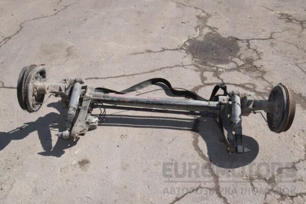 Балка задняя в сборе под барабаны без ABS Citroen Berlingo 1996-2008 447756 euromotors.com.ua