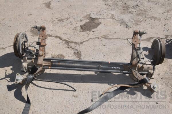 Балка задняя в сборе под барабаны с ABS Citroen Berlingo 1996-2008 447760 - 4