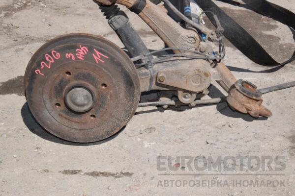 Балка задня в зборі під барабани з ABS Peugeot 206 1998-2012 447764 - 3