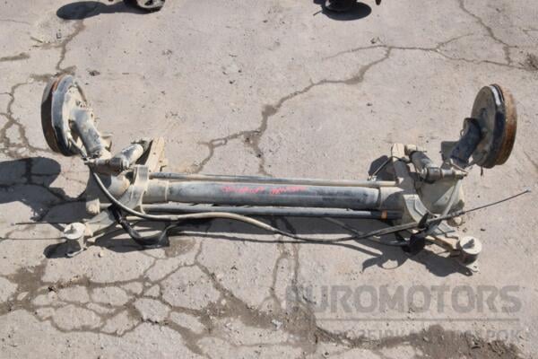 Балка задняя в сборе под барабаны без ABS Citroen Berlingo 1996-2008 447768 euromotors.com.ua