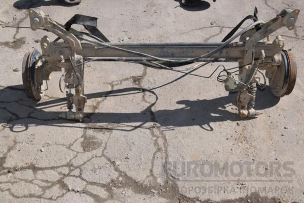Балка задня в зборі під барабани без ABS Citroen Berlingo 1996-2008 447768 - 4