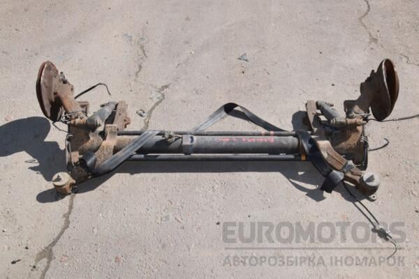 Балка задняя в сборе под диски с ABS Citroen Berlingo 1996-2008 447776 euromotors.com.ua