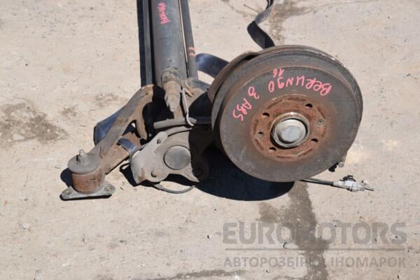 Балка задняя в сборе под барабаны с ABS Citroen Berlingo 1996-2008 447784 - 3