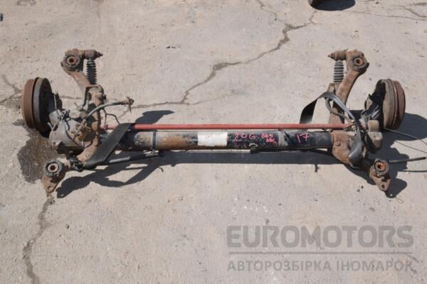 Задня балка в зборі під барабани без ABS Peugeot 206 1998-2012 447788 euromotors.com.ua